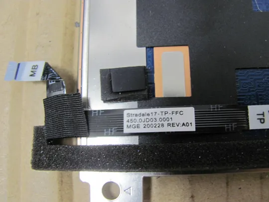 номер0699-22 тачпад сенсорна панель touchpad 450.0JD03.0001 0MNJ4W  для Dell  XPS 17 XPS17  9700 Precision 5750 оригінал З аукціону