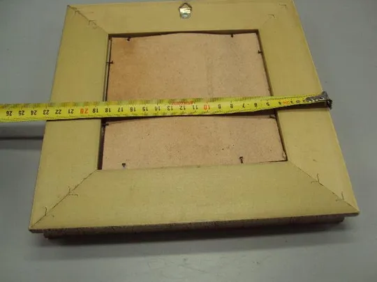 Икона Распятие Иисус Христос Спаситель в раме размер 22,9 х 22,8 см, без рамы 14 х 13,7 см №14238 Характеристики