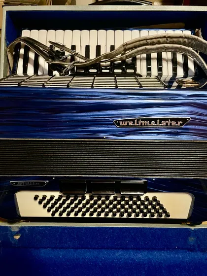 фото, Акордеон Weltmeister Stella 1967 рік, 80 басів, Німеччина