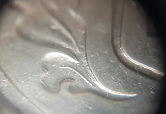 (5284) 25 копійок 1992 2БАм зминання елементів зображення на аверсі та реверсі (25 копеек 1992 брак) Недорого