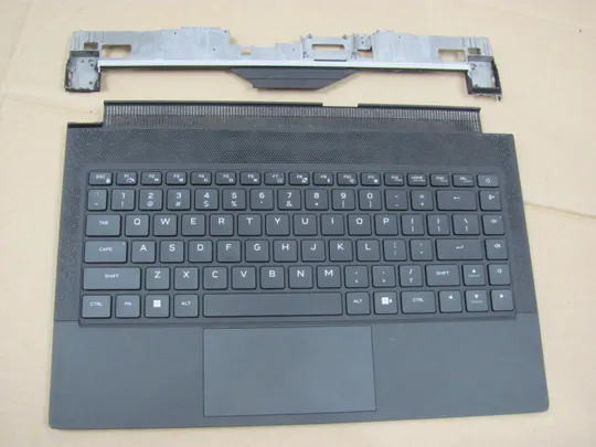 644-3 Кришка панель палмрест тачпад 0Y4XKC 052P24 AM3PB000400 клавіатура для  Dell ALIENWARE x14 R1 R2  оригінал Ціна