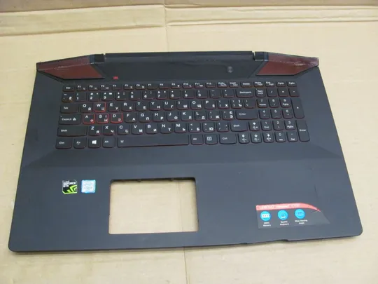 номер0149-2 Кришка панель палмрест клавіатура робоча AP0ZH000400 для LENOVO IdeaPad Y700 Y700-17 Y700-17iSK оригінал Ціна