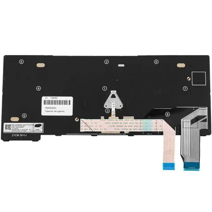 фото, Клавиатура для ноутбука LENOVO (ThinkPad: X13 Gen 2) rus, black, с джойстиком