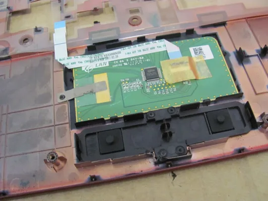 348-7 Кришка панель палмрест тачпад AP0IE000110 для PACKARD BELL P5WS6 P5WE6 EasyNote TK87 оригінал З аукціону