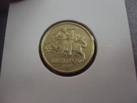 Купити монета литва 20 центов 1997 №8204
