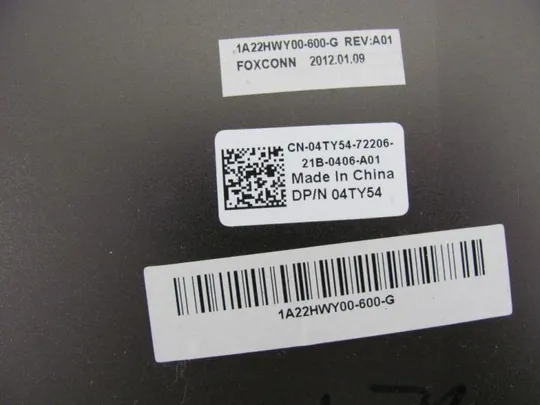 №161-18 кришка матриці 04TY54 для Dell Precision M4600 оригінал Недорого