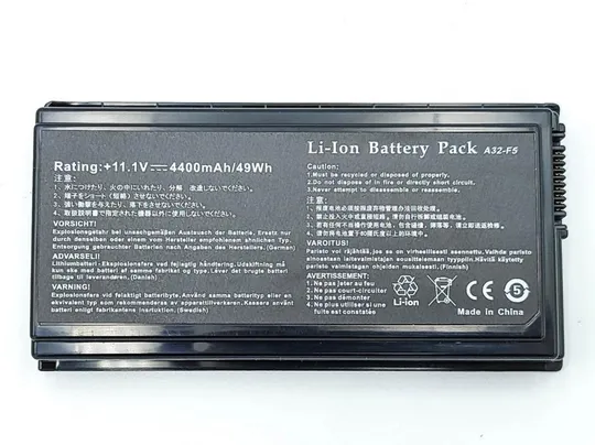 Купити Аккумулятор A32-F5 для ASUS F5C, F5RI, F5V, X58le, X59s, X59sl, X59sr, X50GL, X50R, X50RL (11.1V 44