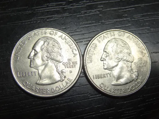 Купити 25 центів 2000 США Нью-Гемпшір (два різновиди)