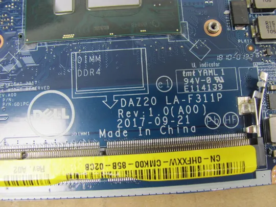 696-3 материнська плата DAZ20 LA-F311P SR3L9  i5-8350U  для Dell Latitude E7290 7390  оригінал в Україні