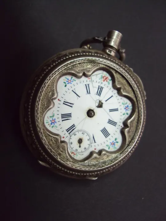 часы карманные ancre серебро №2113 Ціна