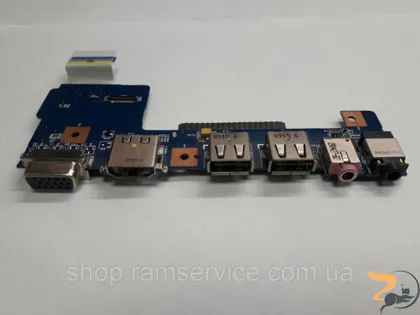 фото, Плата USB, VGA, HDMI, аудіо Acer Aspire 5810TZ, *48.4CR06.011, б/в