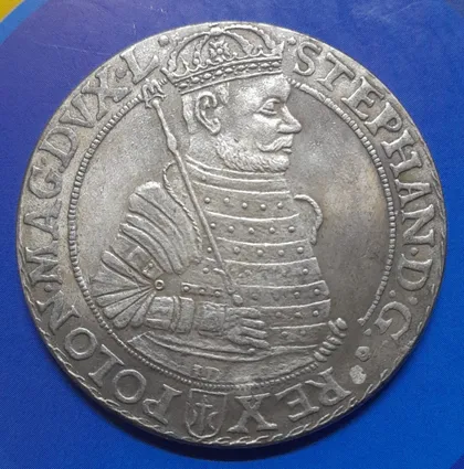 фото, Польща. TALAR 1583 року - STEPHAN BATORY  Копія.