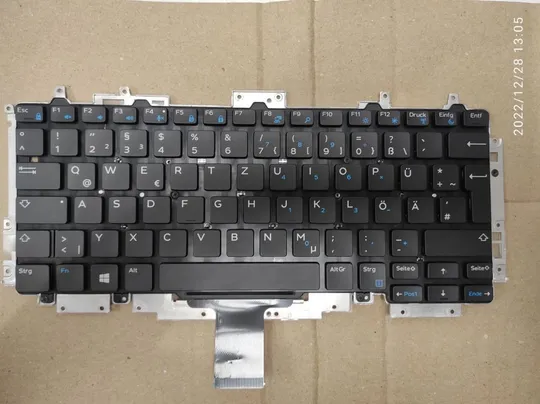 №180-5 клавіатура робоча 0NMC3N  0N5C9F 0769G9 для DELL LATITUDE E5270 E7270 E7470 E7250 оригінал Ціна