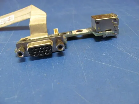 №35-9 Плата модуль 2 USB, VGA LS-4952P для HP EliteBook 8540w оригінал Де купити