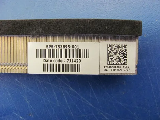№118-20 Термотрубка системи охолодження 753895-001 для Hp COMPAQ 15 15-H023SG Pavilion 15-H 15-R 15-G 15-S оригінал Де купити
