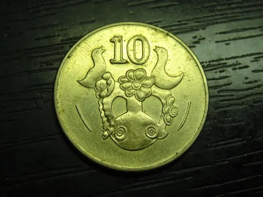 10 центів 2002 Кіпр Ціна