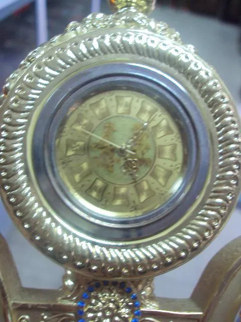 часы настольные позолота китай футляр 41х10 №4803 Інтернет-аукціон