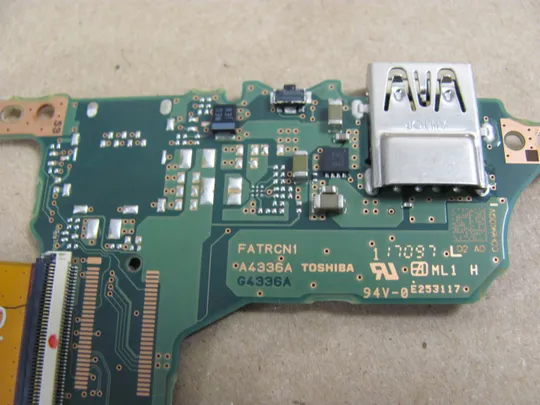 662-5 плата USB FATRCN1 FATRYC0 G5B004286000-A для TOSHIBA Portege X20W-E X20W-D X20W оригінал Продаж