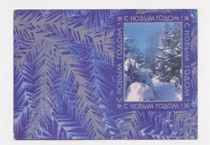фото, З НОВИМ РОКОМ - С НОВЫМ ГОДОМ = ДМПК 1970 р. = КОСТЕНКО, БОЙКОВ = чиста ==
