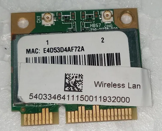 Купити WiFi адаптер з ноутбука ACER TravelMate 8573 MS2338 Atheros AR5B97