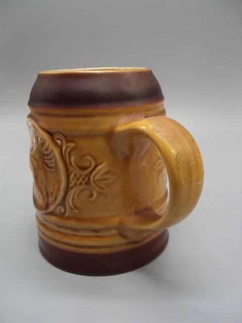 Пивной бокал фарфор клеймо К 5634 кружка пивная охота олень глухарь высота 14,4 см №20 Продаж