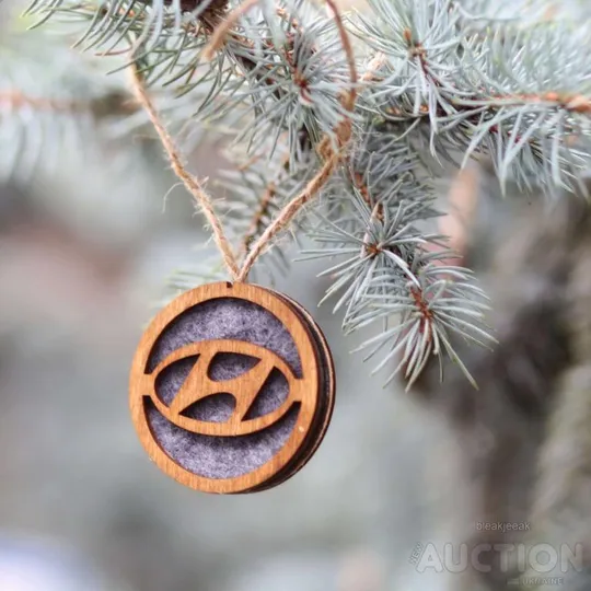 Автомобільний освіжувач повітря з парфумованою олією з логотипом Hyundai Де купити