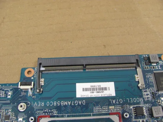 825-61 материнська плата РОБОЧА  L67080-601 DAG7AMB58C0 SRG0N  i7-1065G7 для HP Pavilion 14-CE оригінал З аукціону