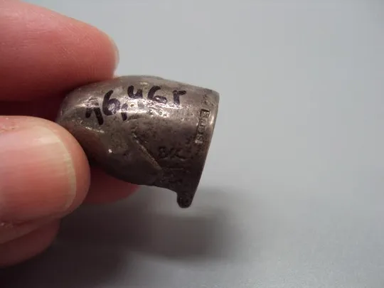 Фигура миниатюра статуэтка сова птица совушка птичка совенок серебро вес 16,51 г высота 2,2 см №29 Недорого