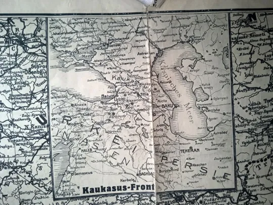 Мапа всіх театрів військових дій Перша світова, вересень 1915  (оригінал) Німеччина в Україні
