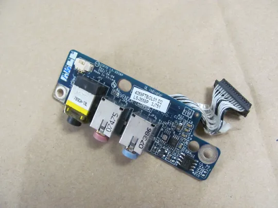 номер0331-24 плата модуль звуку  AUDIO ICK70 LS-3558P для Acer Aspire 7520 7720 7520G 7720G Плата звуку Аудіо панель audio board Ціна