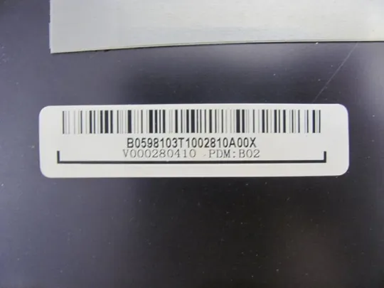 номер0193-22 кришка матриці,Кришка дисплея,Тильна кришка,Корпус матриці,Верхня кришка,Задня кришка,matrix cover   Top Case LCD Cover Rear Lid Back Cover Housing Cabinet V000280410 для TOSHIBA QOSMIO X870-119 x870 X875 оригінал Продаж