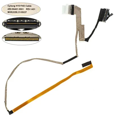 фото, Шлейф матриці для ноутбука Dell (Inspiron: 15 Pro 5510, 5515) LED (450.0N401.0001)