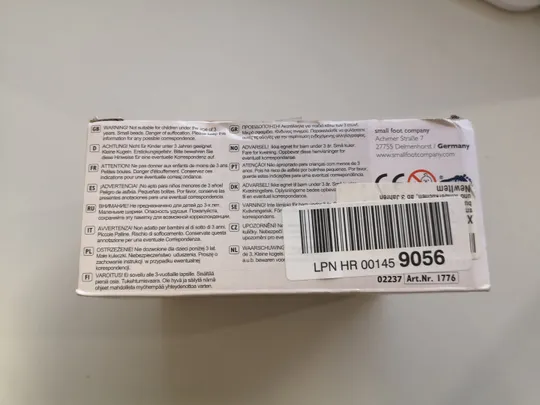 Дерев&#039;яні іграшки. Набір для морозива 4 предмета з фруктами (17) Торговий майданчик