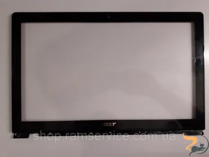 фото, Рамка матриці з захисним склом корпуса для ноутбука Acer Aspire 5943, б/в