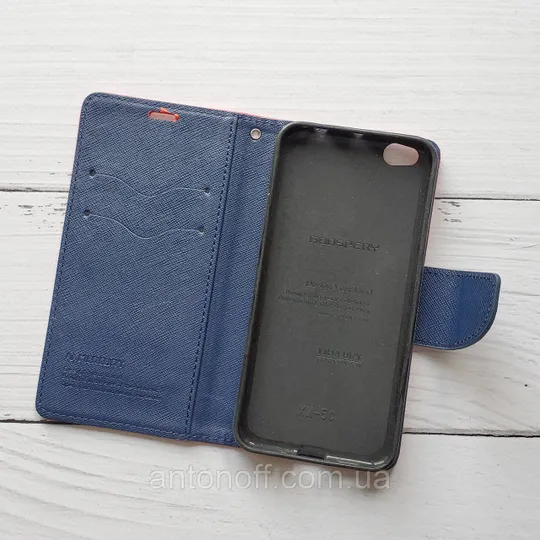 Чохол книжка Xiaomi Mi 5c для телефона Mercury Goospery Червоний З аукціону