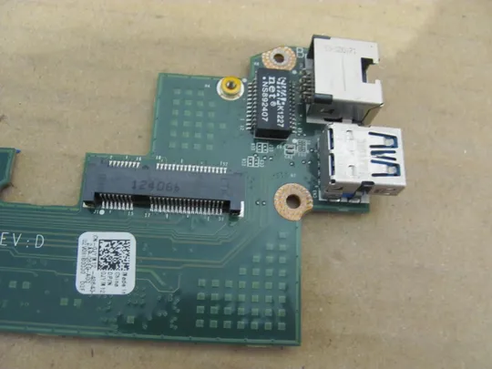 номер0287-32 плата LAN USB 0JYM12 DA0V08PI6DI для DELL VOSTRO 3460 V3460 оригінал З аукціону