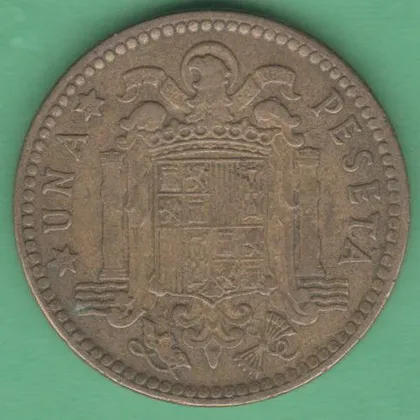 фото, 1 песета 1963 (1965) року Іспанія [М]