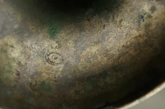 Подсвечник цветы розы Генневерг Варшава Br : HENNEBERG w WARSZAWI латунь высота 28,5 см (№780) Інтернет-аукціон