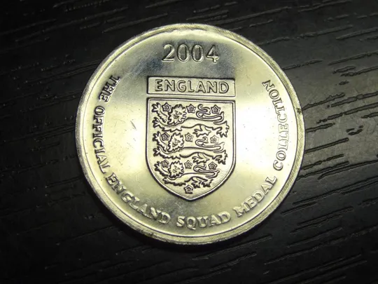 Купити Жетон 2004 Національна збірна Англії - Девід Джеймс (воротар)