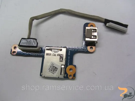 Роз’єми USB, Cardreader для ноутбука Dell Inspiron Mini 10, *LS-4761P, б/в Ціна