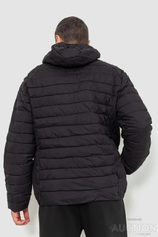 Куртка мужские демисезонная с капюшоном, цвет черный, 214R8891 Продаж