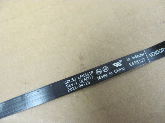 778-9 шлейф GDL53 LF-K661P 0FTVG5 для Dell Inspiron 15 5711 G15 5520 5521 5525  оригінал Продаж