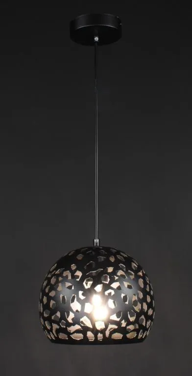 Купити Люстра подвесная на 1 лампочку 27801 Черный 25-200х20х20 см.