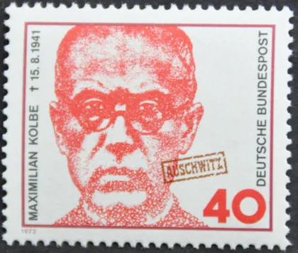 фото, ФРГ Максимилиан Кольбе священник францисканец 1973