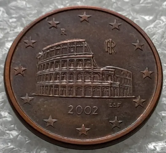 Купити (2108) 5 євроцентів 2002 Італія (5 евроцентов 2002 Италия)