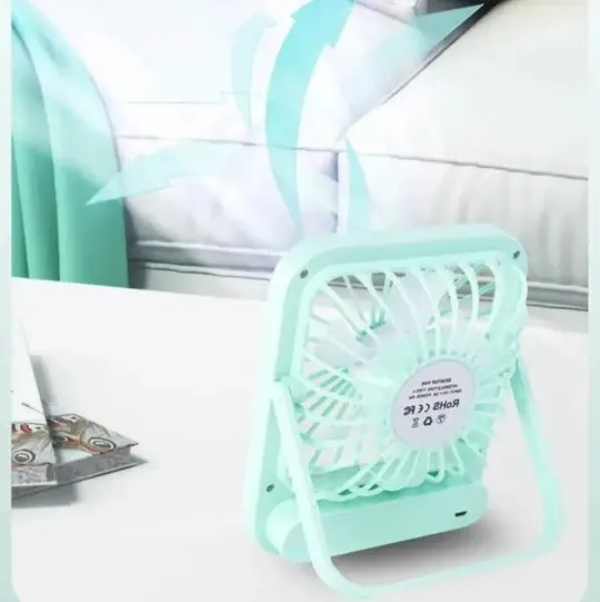Купити Мінівентилятор портативний Ultra-Thin Table Fan НАСТУСНИЙ ВЕНТИЛЯТОР