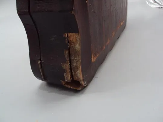 Икона Святой Митрофан Воронежский в окладе серебро 84 проба клеймо ФФ и киот №13865 Продаж