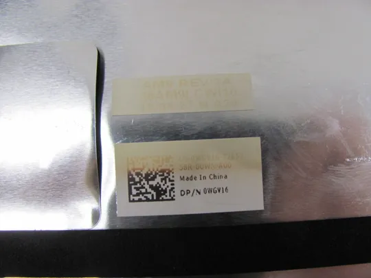 номер0743-19 кришка матриці 0WGV16  для Dell Inspiron 15 15-7000  7557 7559 оригінал Недорого