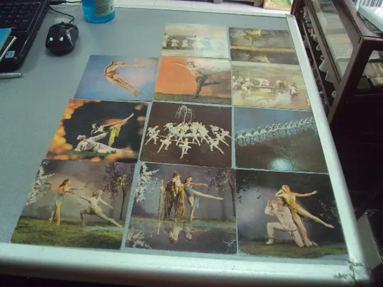 набор открыток балет лесная песня 1968 погребняк 12 шт №4619 Продаж