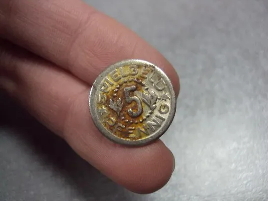 Купити монета германия 5 пфеннигов игровые pfennig spielgeld №8725